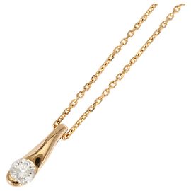 Autre Marque Halskette aus 18K Roségold und Diamanten Golden