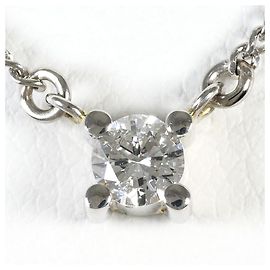 Autre Marque PT850 Platinum Necklace with Diamond Other