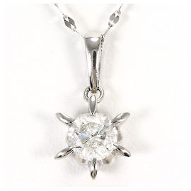 Autre Marque Colar de platina e diamantes Outro