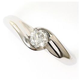 Autre Marque Anel Aliança de Platina PT900 e Diamantes Outro
