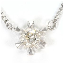 Autre Marque PT850 Platinum Necklace with Diamond Other