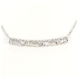 Autre Marque 18K White Gold Necklace Golden