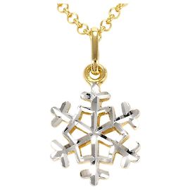 Autre Marque 18K Yellow and White Gold Necklace Golden