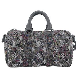 Louis Vuitton Keepall Bandouliere LV Felt XS Brown