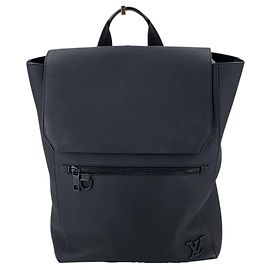 Louis Vuitton Mochila e bolsa de ombro Fastline Aerogram em couro preto Preto