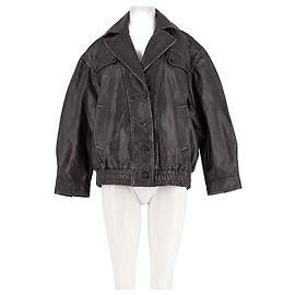 Casaco curto preto Mango Preto