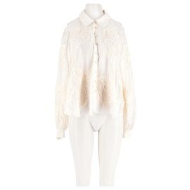 Autre Marque Chemise ample blanche Blanc