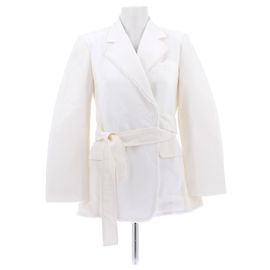 Chloé Veste blanche en lin White
