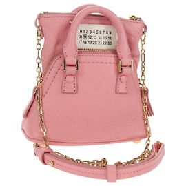 Maison Martin Margiela Maison Margiela Chain Shoulder Pouch 5AC Baby Leather 2way Pink Altro