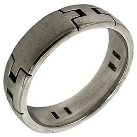 Hermès Bague Hercules Band HERMES Argenté