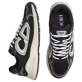 Autre Marque Dior Men’s B30 Countdown Sneaker Black Technical Mesh and Black Technical Fabric Size: 38.5  Complete with box  In very good condition throughout Black