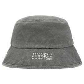 Maison Martin Margiela Maison Margiela Bob en coton délavé Gris