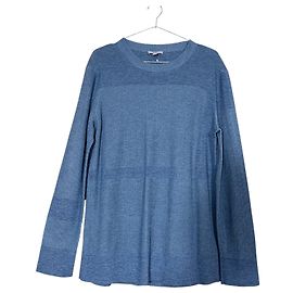 COS Blue Striped Knit Sweater Blue