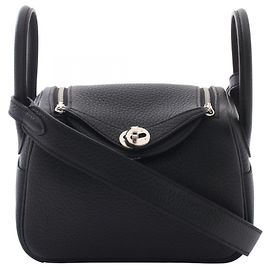 Hermès Borsa a tracolla Hermes Lindy Mini Nero