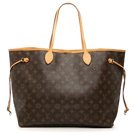 Louis Vuitton Brown Monogram Neverfull GM Brown