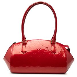 Louis Vuitton Red Monogram Vernis Sherwood PM Rot