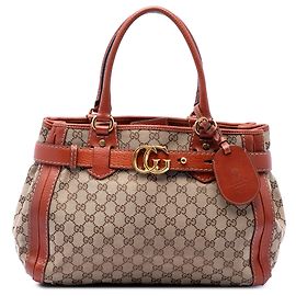 Gucci Beige GG Canvas Running Tote Beige
