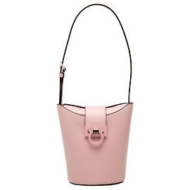 Salvatore Ferragamo Borsa a tracolla Trifolio piccola in pelle rosa Ferragamo Rosa