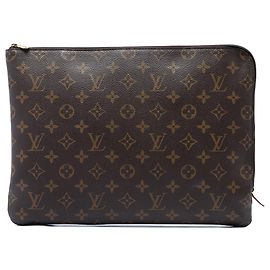 Louis Vuitton Brown Monogram Etui Voyage GM Marron