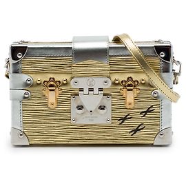Louis Vuitton Gold Epi Petite Malle Doré