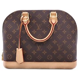Louis Vuitton Brown Monogram Alma PM Brown