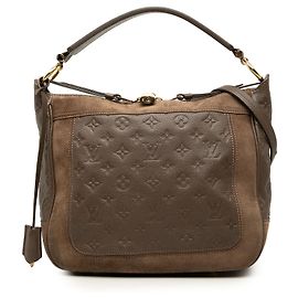 Louis Vuitton Brown Monogram Empreinte Audacieuse PM Marrone Cachi