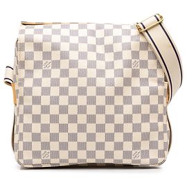 Louis Vuitton White Damier Azur Naviglio Branco