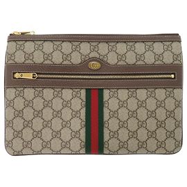 Pochette Gucci Beige GG Supreme Beige