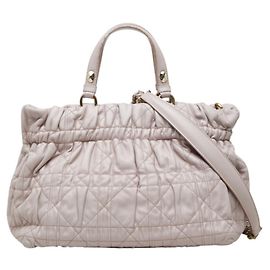 Bolsa Christian Dior Dior Cannage Rosa