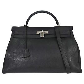 Hermès Hermes Birkin Black Togo con Palladium Hardware 40 Nero