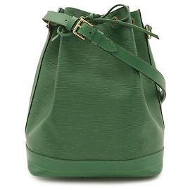 Bolsa de Ombro Louis Vuitton Epi Noe em Borneo Green Outro