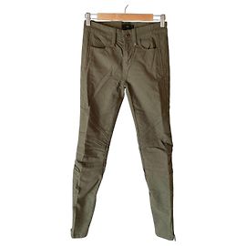 Autre Marque Diesel Stretch Biker Pants Hose Grün