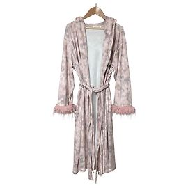 Autre Marque Bata de piel sintética Snidel HOME Rosa