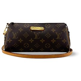 Louis Vuitton Eva Monogram Canvas Castaño