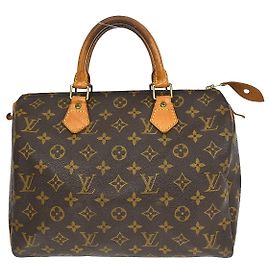 Louis Vuitton Speedy Monogram Canvas 30 Marrom