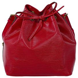 Louis Vuitton Petit Noe Epi Leather Small Roja