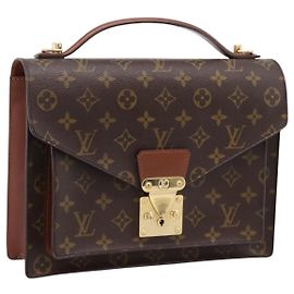 Louis Vuitton Monceau Monogram Canvas Marrom