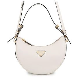 Borsa a tracolla Prada Arche Small in pelle bianca Bianco