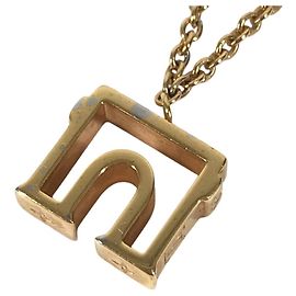 Collar Louis Vuitton Oro Dorado