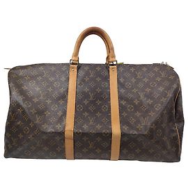 Louis Vuitton Keepall Monogram Canvas 55 Marron