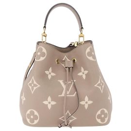 Louis Vuitton Neo Noe By The Pool Monogram Raffia MM Beige