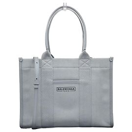 Balenciaga Hardware Canvas Small Brown