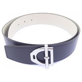 Hermès Hermes Neo Etrier 38mm Reversible Belt Brown White