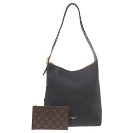 Sac à main Louis Vuitton Low Key Hobo MM Marron Noir