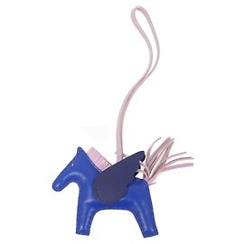 Hermès Hermes Rodeo Pegasus Bag Charm Blue