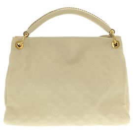 Bolso de hombro Louis Vuitton Monogram Empreinte Artsy MM Blanco