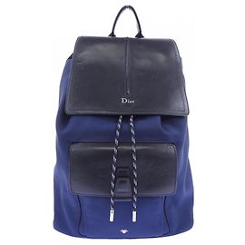 Sac à dos Christian Dior Dior Noir Bleu Marine