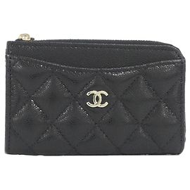 Tarjetero Chanel Timeless Classic Line Negro
