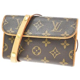 Louis Vuitton Florentine Waist Monogram Canvas medium Marron