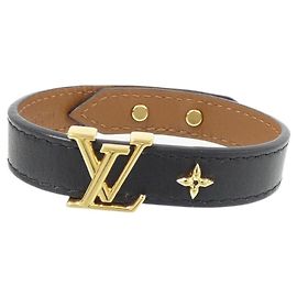 Louis Vuitton Armband mit Anhängern Schwarz